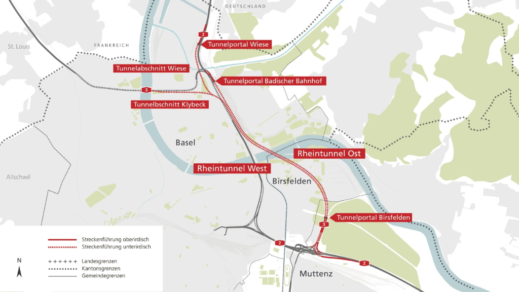 Nächster Akt im Zoff um Rheintunnel