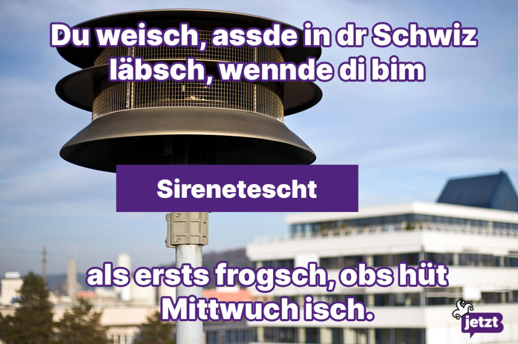 Alarm, Alarm – hier kommen die Memes zum Sirenentest