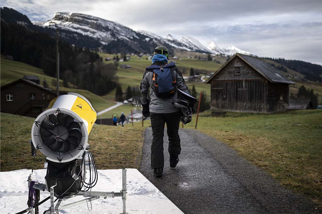 Sulz aus der Kanone: Kein Schnee in Skigebieten