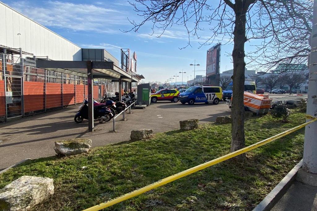 Grosseinsatz wegen Brand im M-Parc Dreispitz