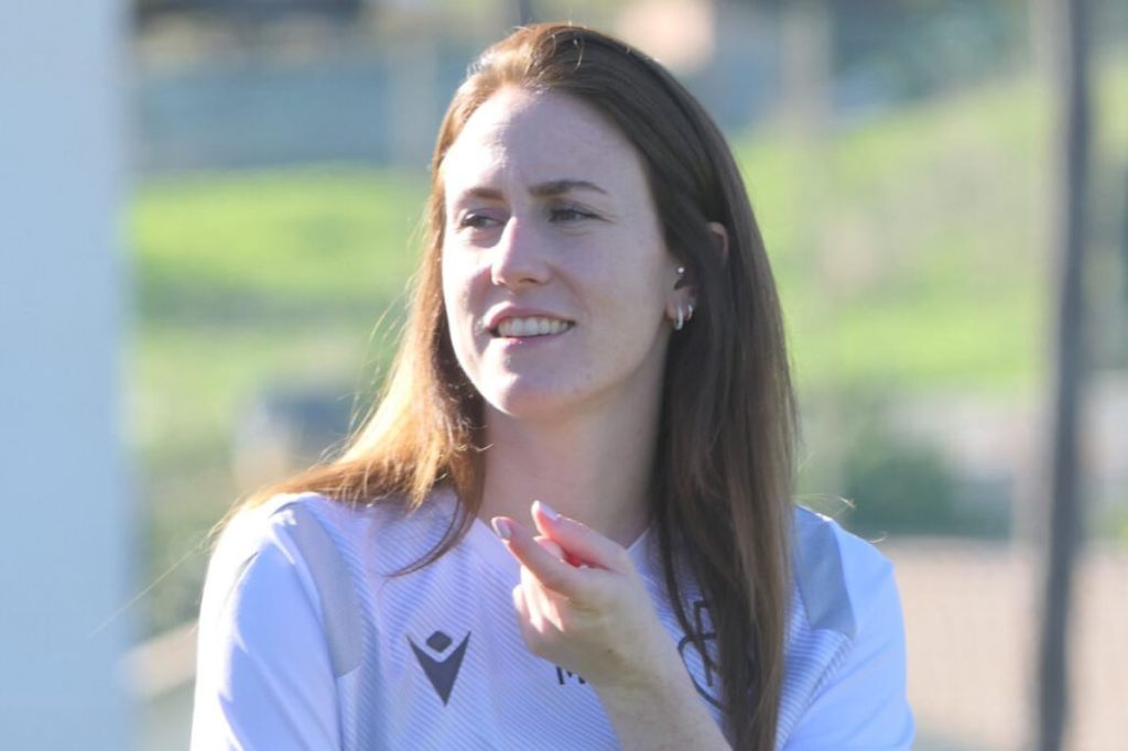 Melanie Huber, die Frau, die für das Wohl der Mannschaft sorgt