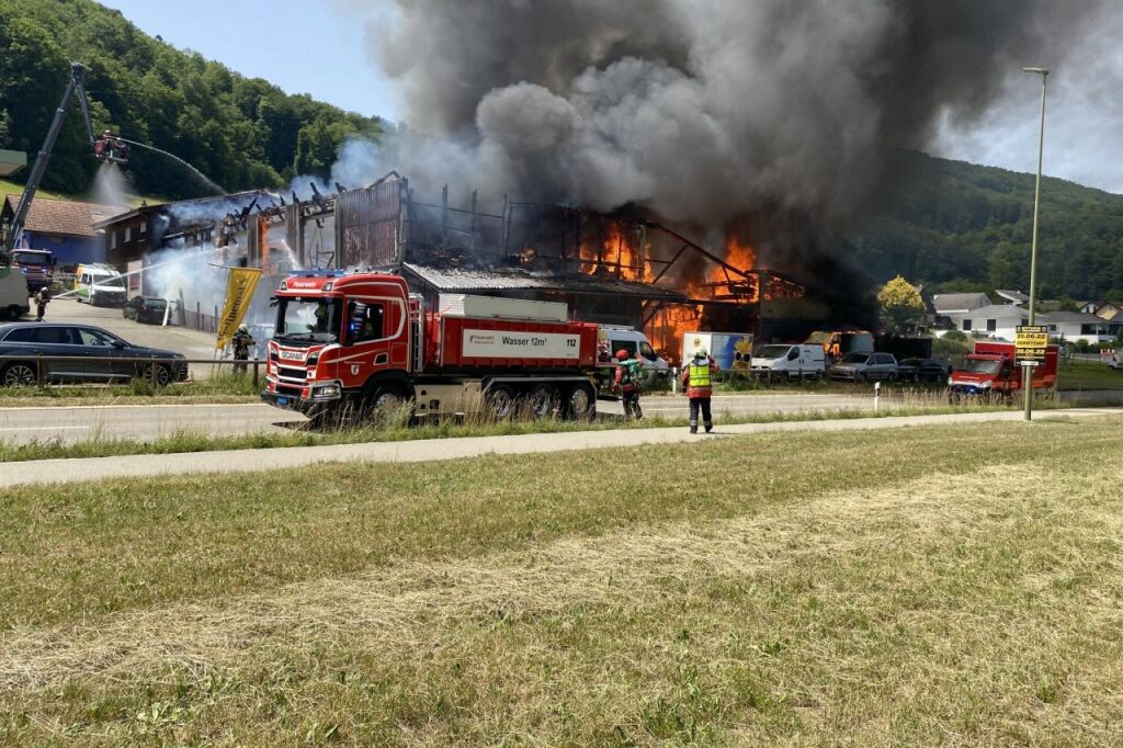 3&#8217;574 Mal rückten die Baselbieter Feuerwehren im 2022 aus