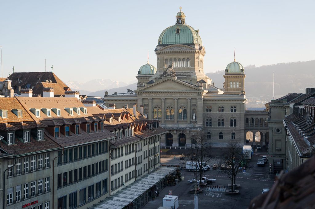 Glimpfliches Ende für Polizeieinsatz beim Bundeshaus