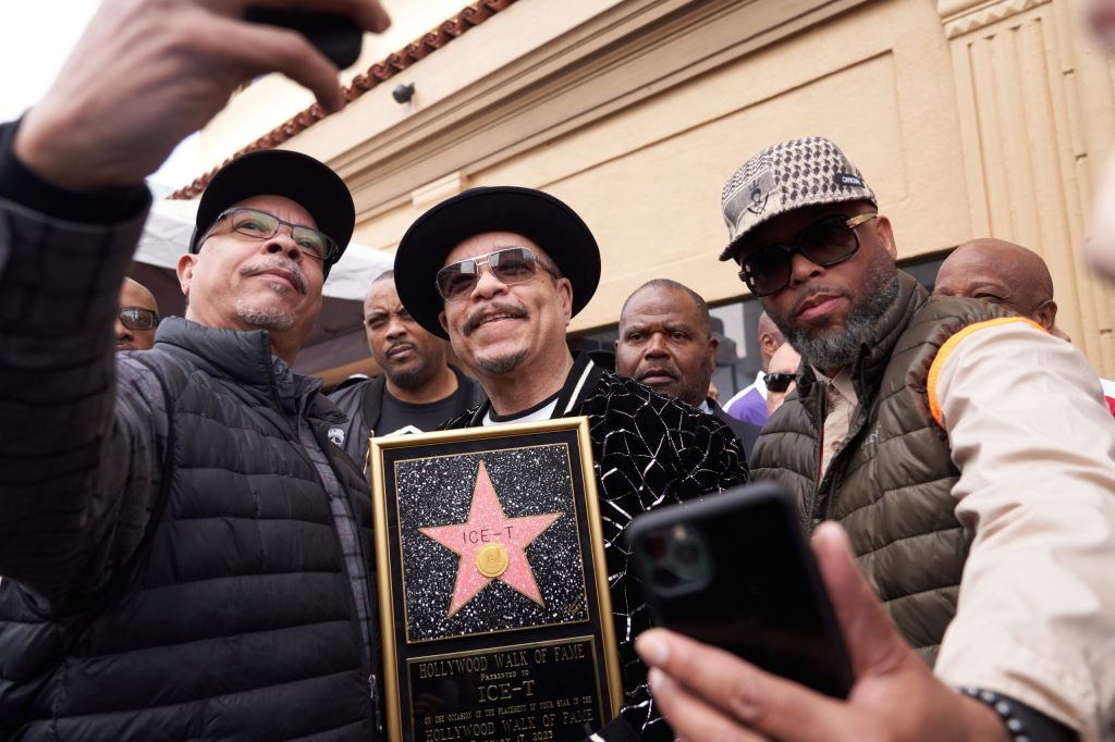 Ice-T hat seinen Stern auf dem Walk of Fame