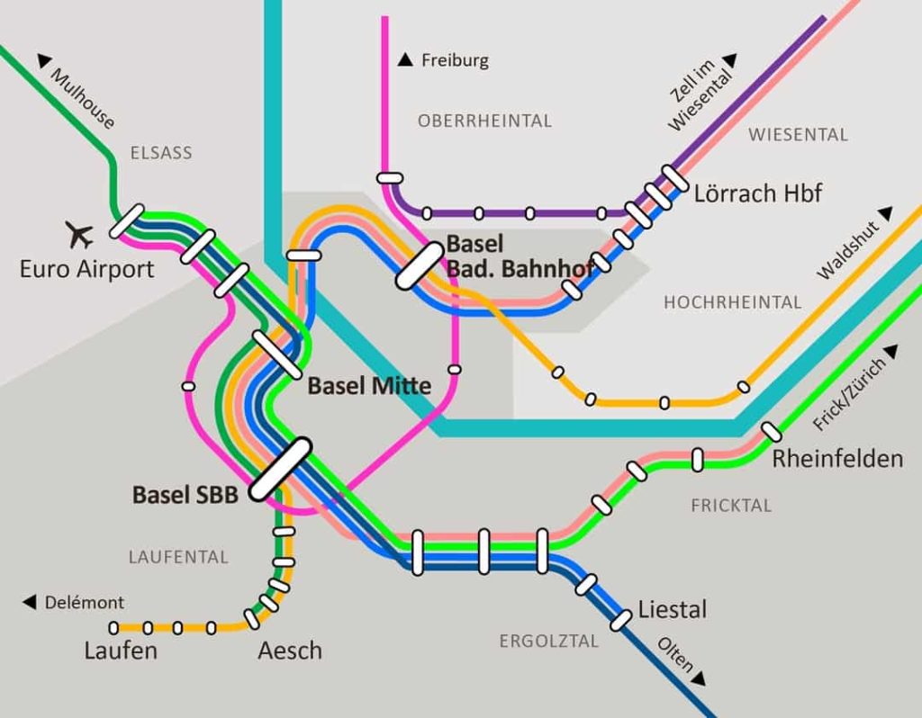 Mit dem Zug ohne Umsteigen in die Innenstadt - die neue Basler S-Bahn machts möglich