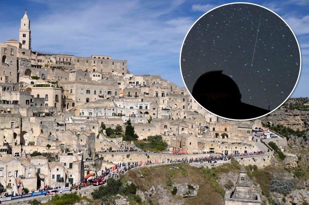 Meteoritenteile knallen in Italien auf einen Balkon