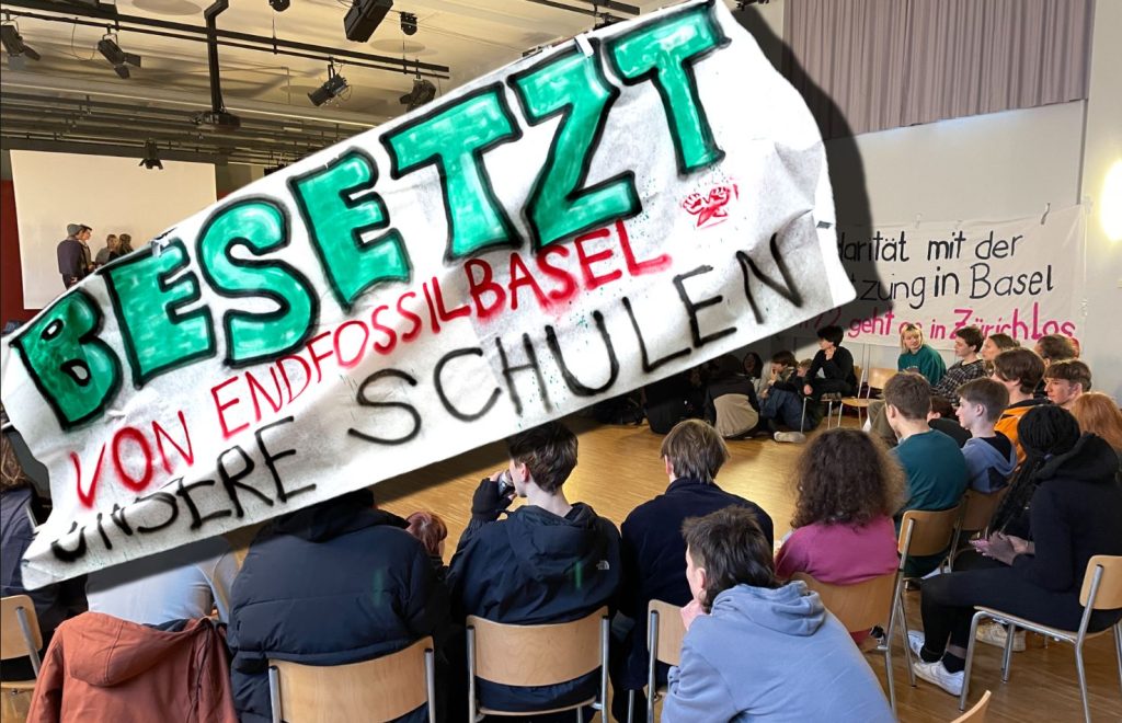 Kampfansage gegen die Klimakrise: Schüler besetzen Gymnasium am Münsterplatz