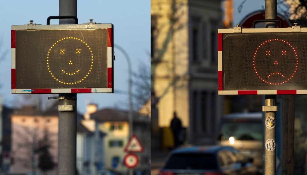Jetzt wirst du für das richtige Tempo mit einem Lächeln belohnt