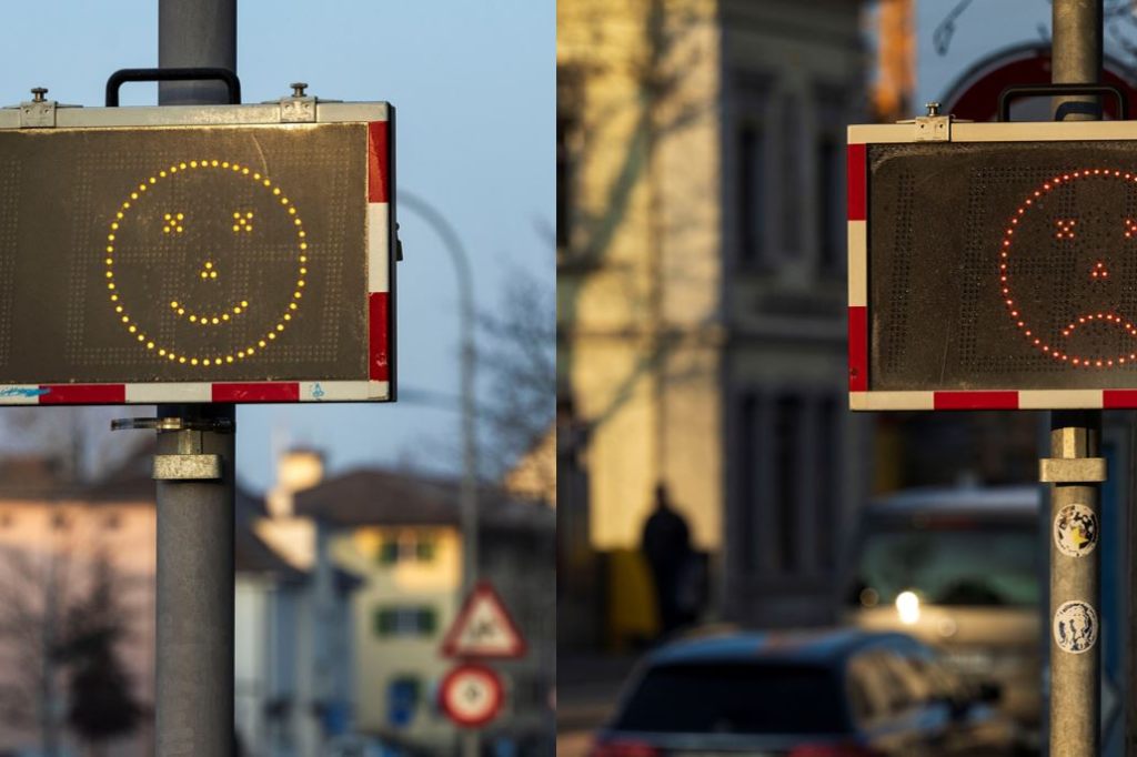 Jetzt wirst du für das richtige Tempo mit einem Lächeln belohnt