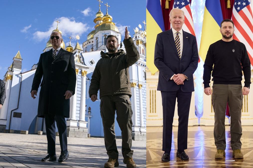 US-Präsident Biden zu Besuch in der Ukraine