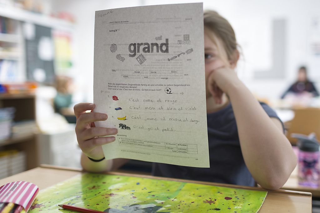 Regierung muss beim Französisch-Unterricht an Primarschulen über die Bücher