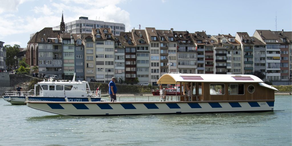 Nach zwei Monaten: Vogel Gryff Fähri ist wieder auf dem Rhein
