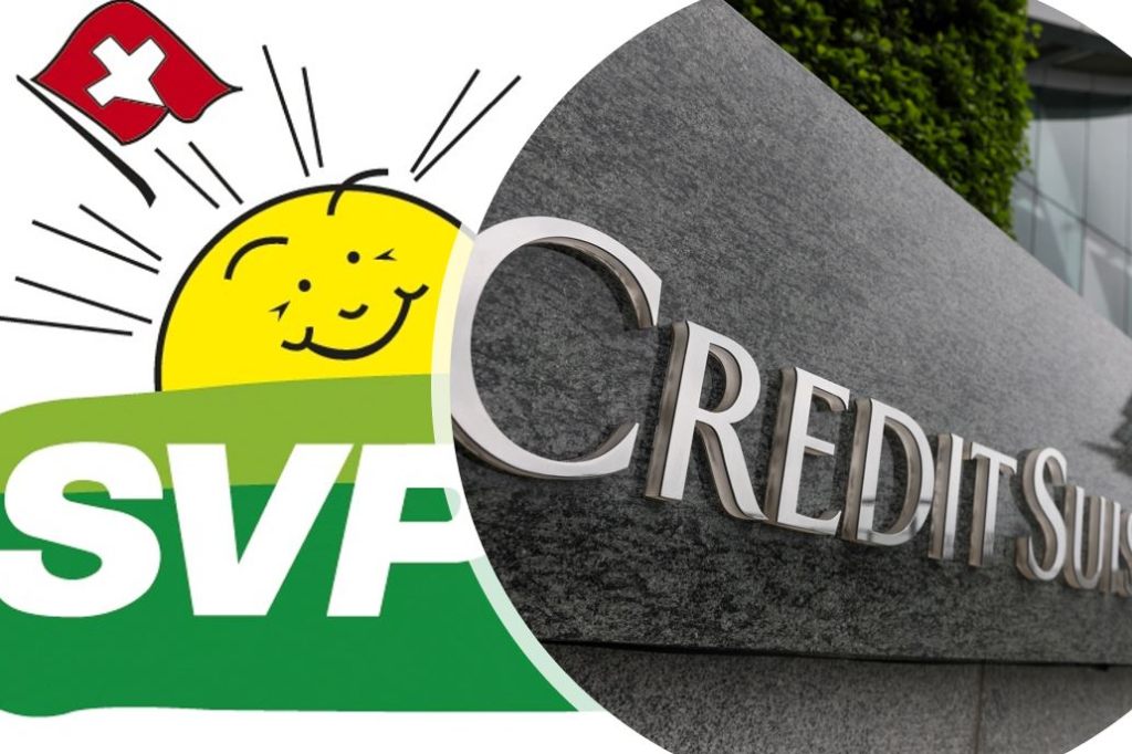 SVP stellt Bedingungen für Ja zu Krediten für CS-Übernahme