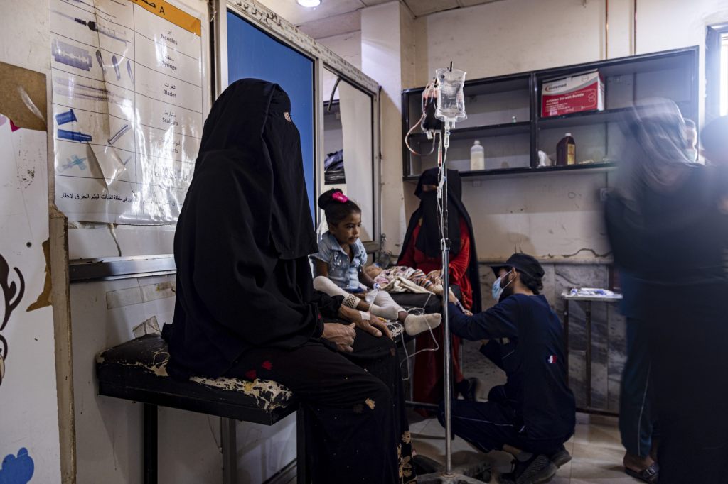 Cholera-Impfaktion im Erdbebengebiet von Syrien