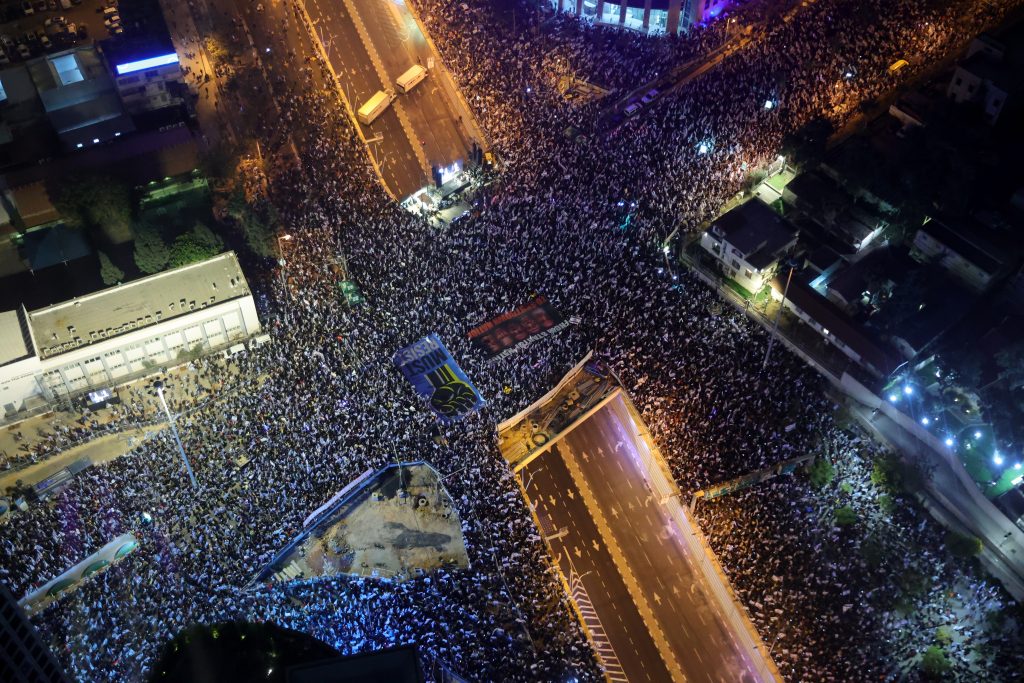160'000 demonstrieren in Tel Aviv gegen Justizreform