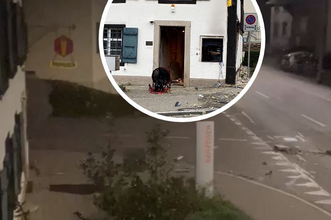 Bankomat in Hofstetten-Flüh gesprengt