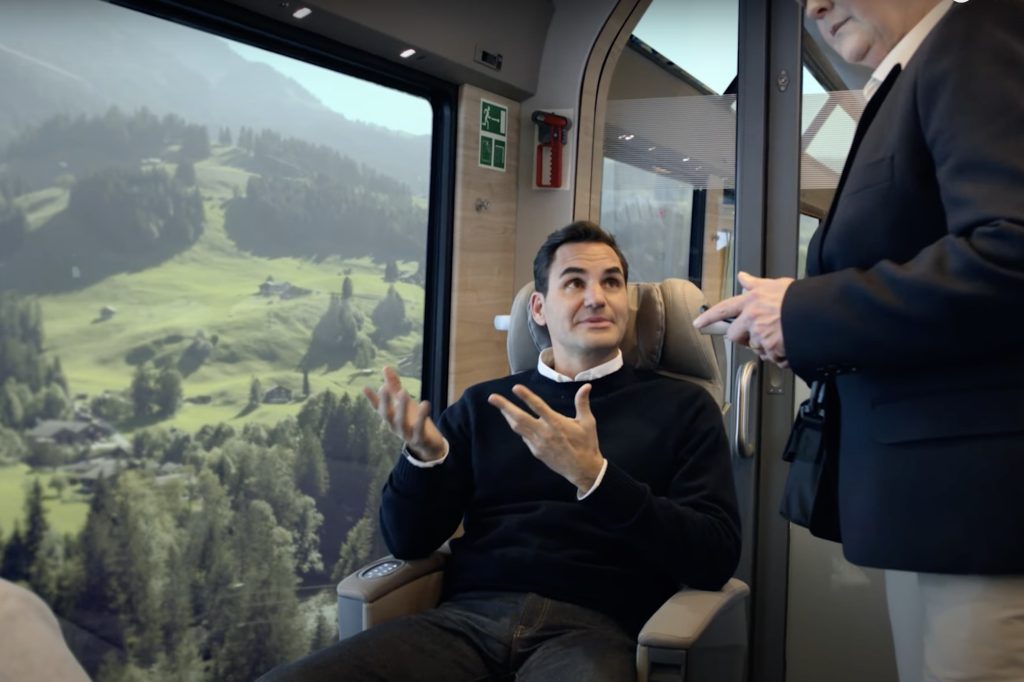 Roger Federer im falschen Zug ohne Billette erwischt