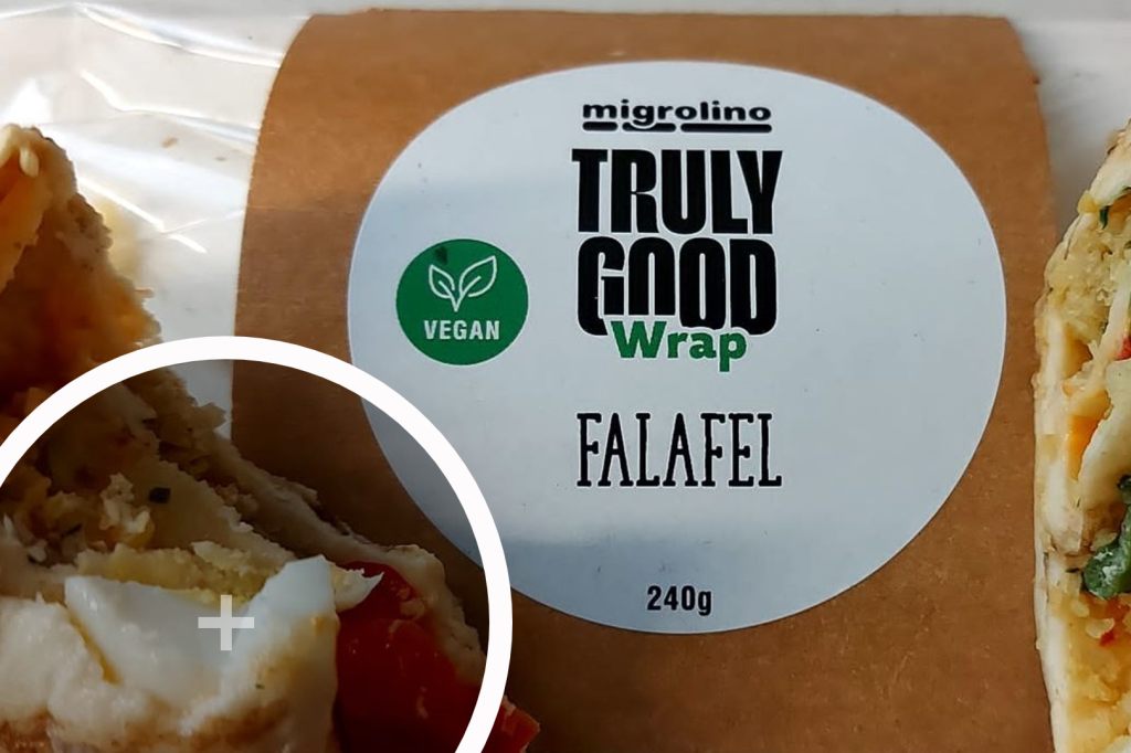 Tierschützer beisst in «veganen» Wrap mit Ei – Migrolino entschuldigt sich