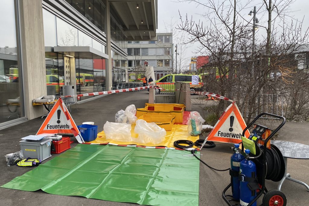 Ammoniakaustritt bei SRF in Zürich endet glimpflich