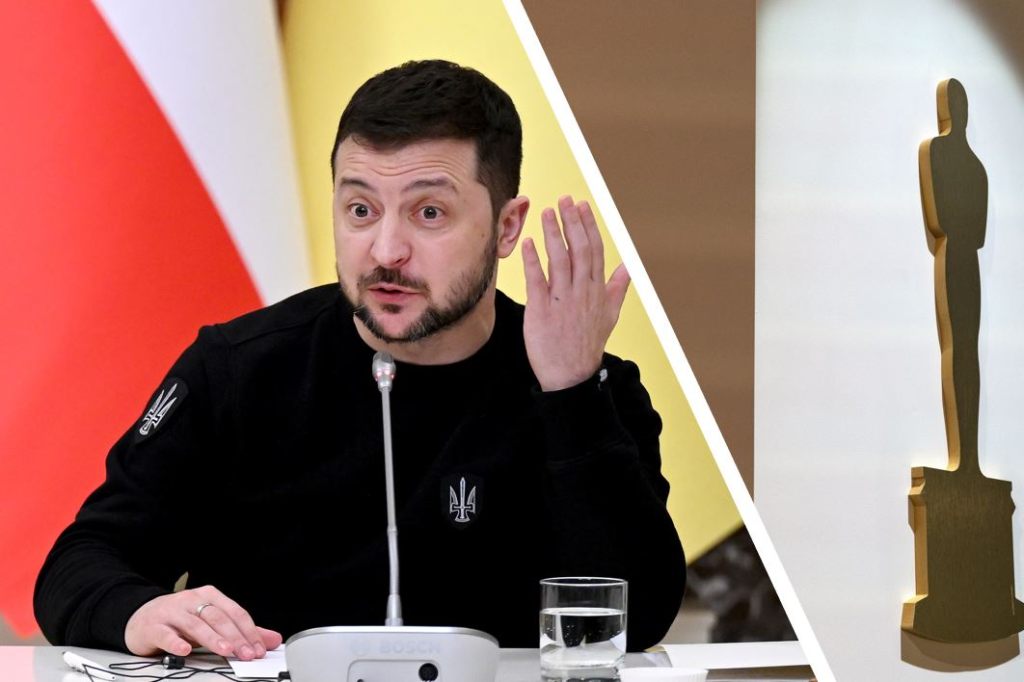 Ukraines Aussenminister für Selenskyj-Auftritt bei den Oscars