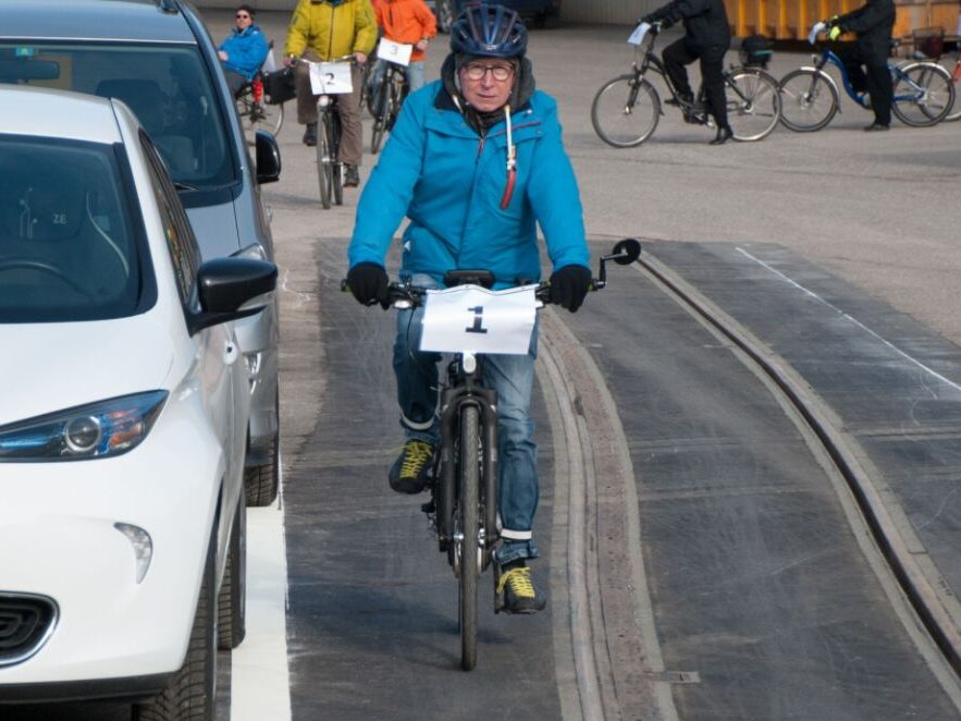 Test mit velofreundlichem Gleis geht in die nächste Runde