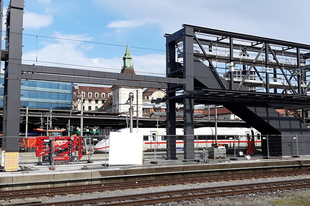 Für 210 Millionen Franken: Ausbau des Bahnhof SBB kommt voran