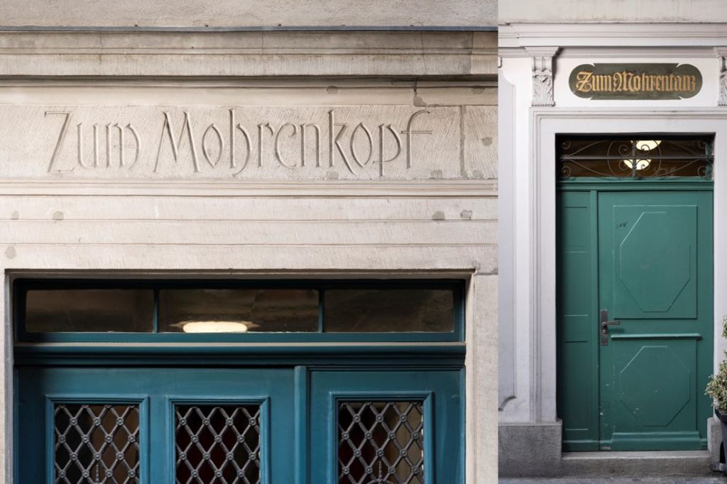 Zürcher Gericht verbietet Abdeckung von Inschrift «Zum Mohrenkopf»