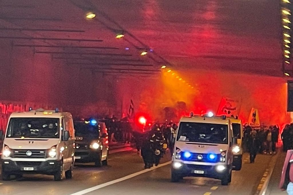 Unbeteiligte Person bei Flaschenwurf durch Nizza-Fans verletzt