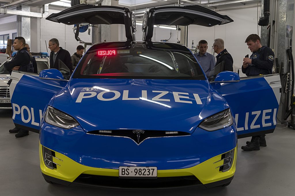 Basler Polizei-Teslas haben ausgesorgt: 9 Fahrzeuge stehen zur Diskussion
