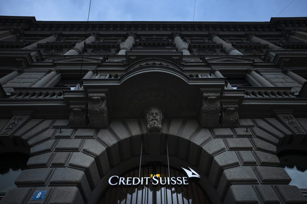 Credit Suisse verliert im ersten Quartal 61 Milliarden Franken
