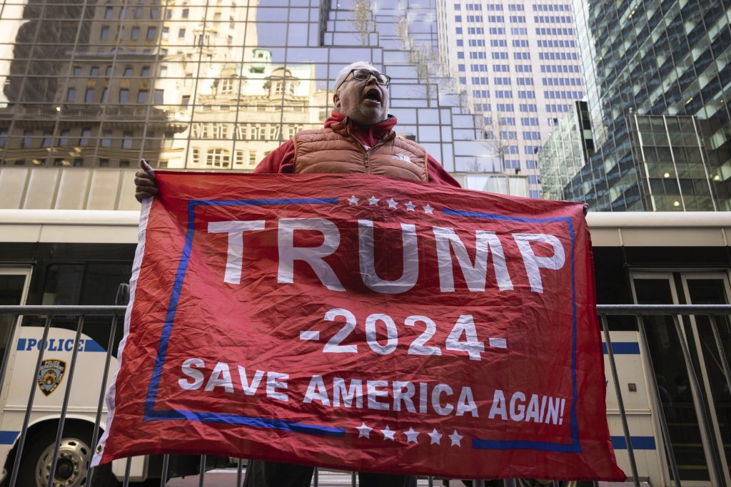 Trump-Spektakel in New York - Ein Ex-US-Präsident vor Gericht
