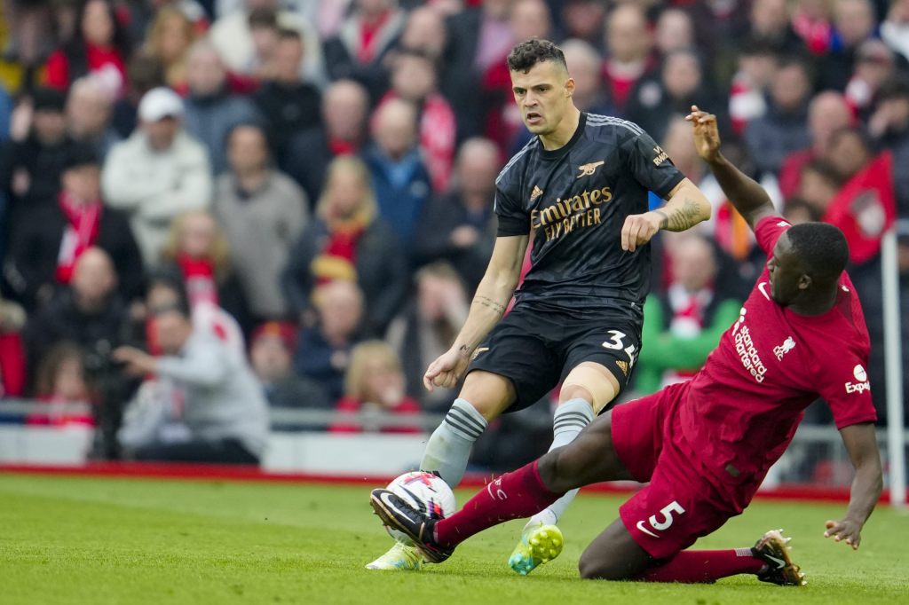 Granit Xhaka und Arsenal verspielen Sieg in Liverpool