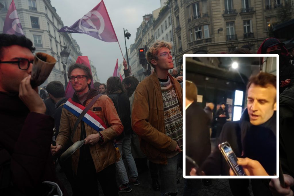 Nach viel kritisierter TV-Ansprache: Video von singendem Macron aufgetaucht
