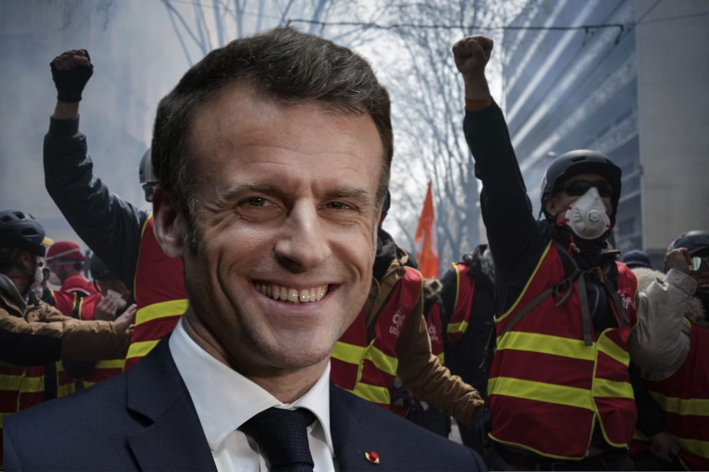 Während TV-Ansprache: Macron verteidigt umstrittene Rentenreform