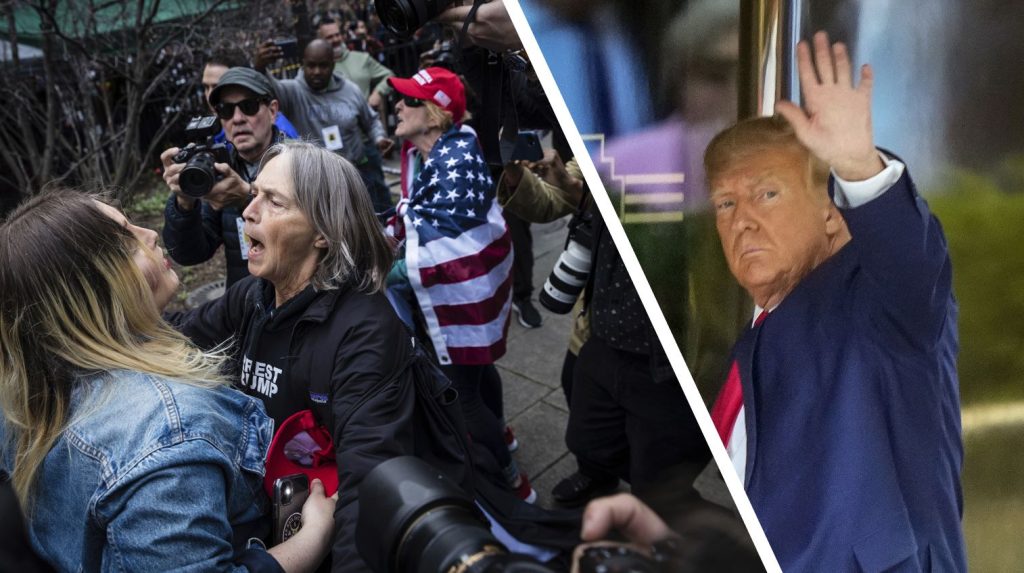Trump-Spektakel in New York &#8211; Ein Ex-US-Präsident vor Gericht