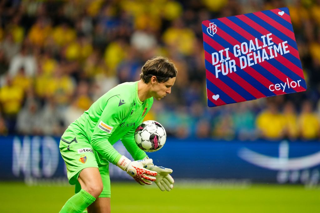«Dii Goalie für Dehaime»: Ceylor-Kondom-Aktion bei FCB-Niederlage