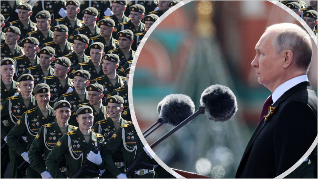Militärparade in Moskau &#8211; Putin spricht von «Krieg»