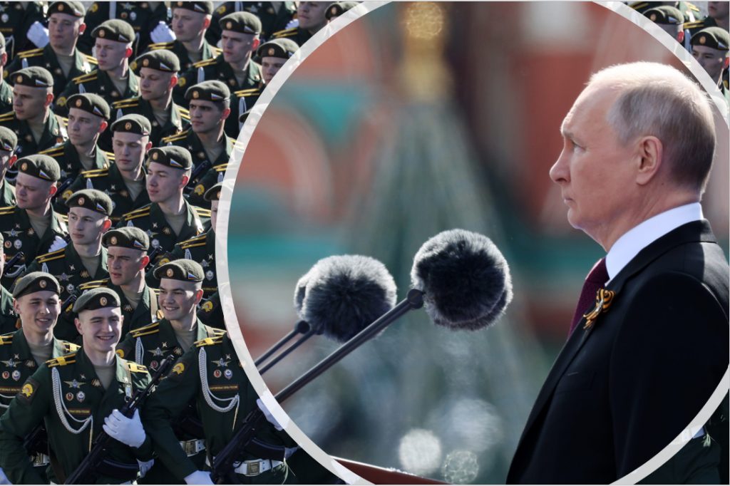 Militärparade in Moskau &#8211; Putin spricht von «Krieg»