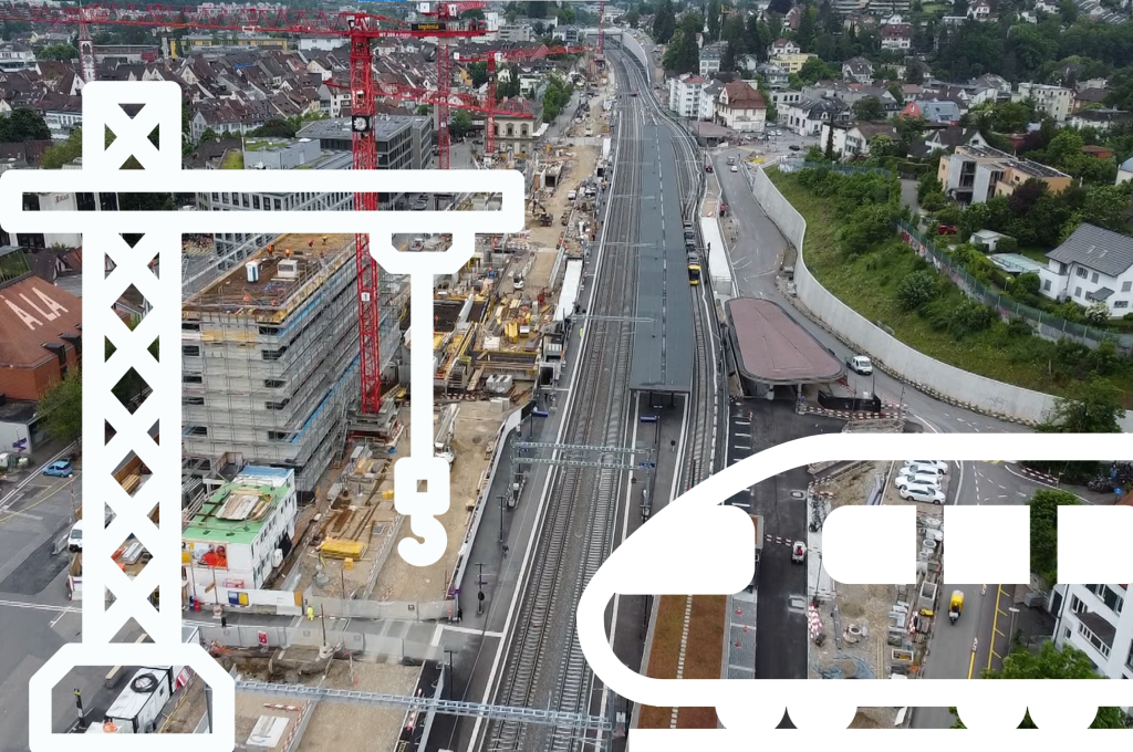 Bahnhof Liestal: Ein Flug über das Jahrhundertprojekt