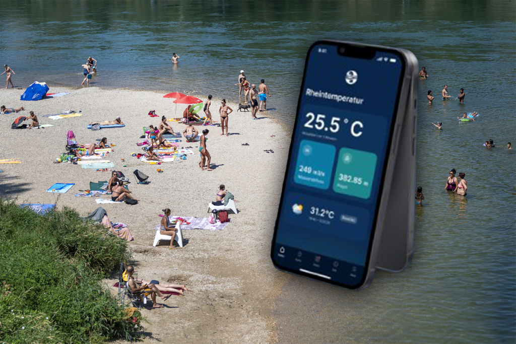 Die App für Rheinschwimmer informiert jetzt auch über Events