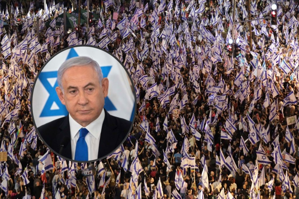 «Israel ist nicht der Iran» – Zehntausende protestieren gegen Netanjahu