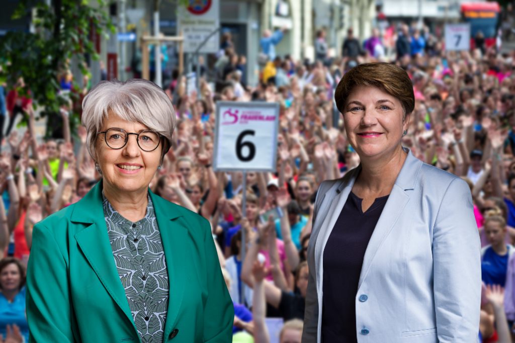 Erstmals nehmen amtierende Bundesrätinnen am Berner Frauenlauf teil