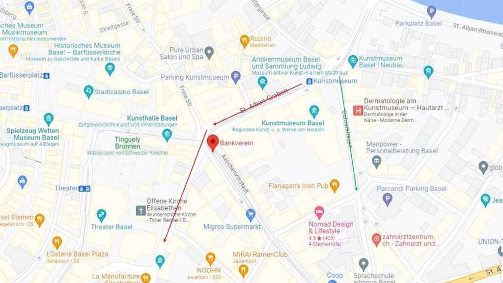 Keine Autos mehr in der Elisabethenstrasse