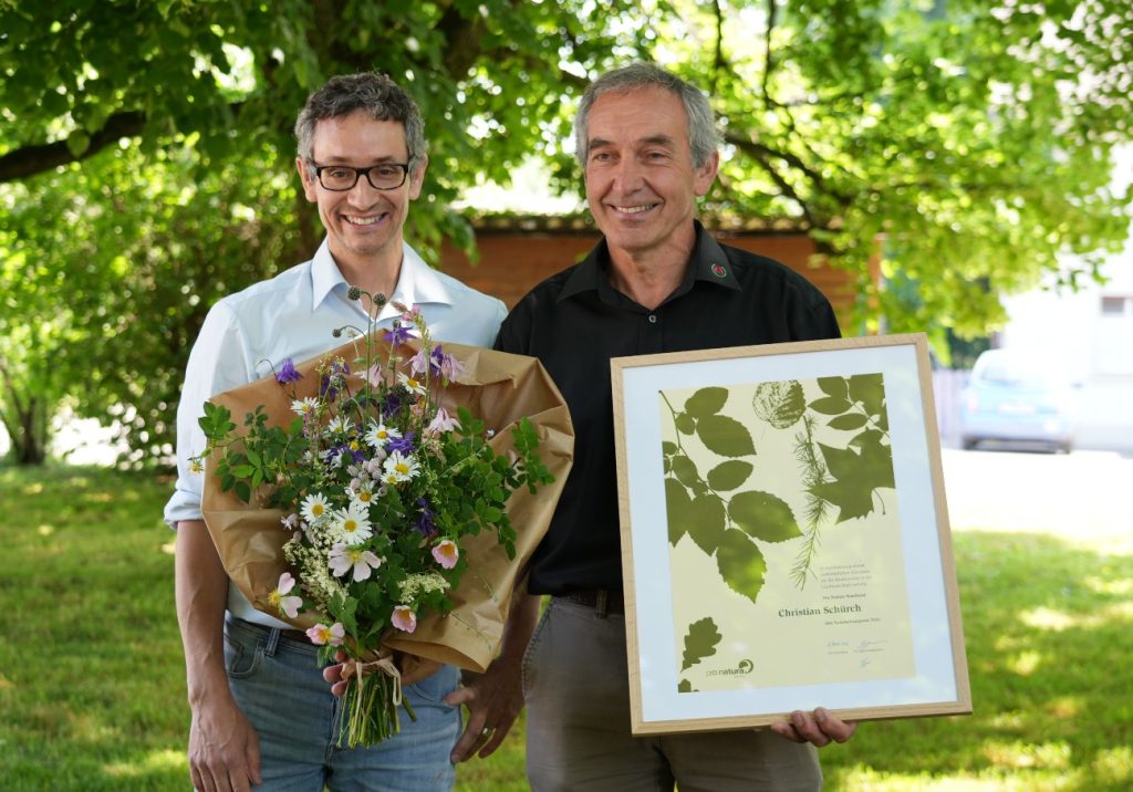 Landwirt aus Reinach mit Naturschutzpreis ausgeszeichnet