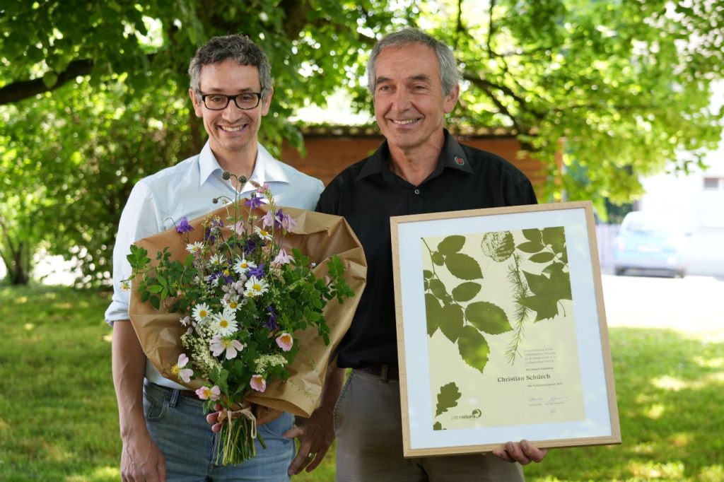 Landwirt aus Reinach mit Naturschutzpreis ausgeszeichnet