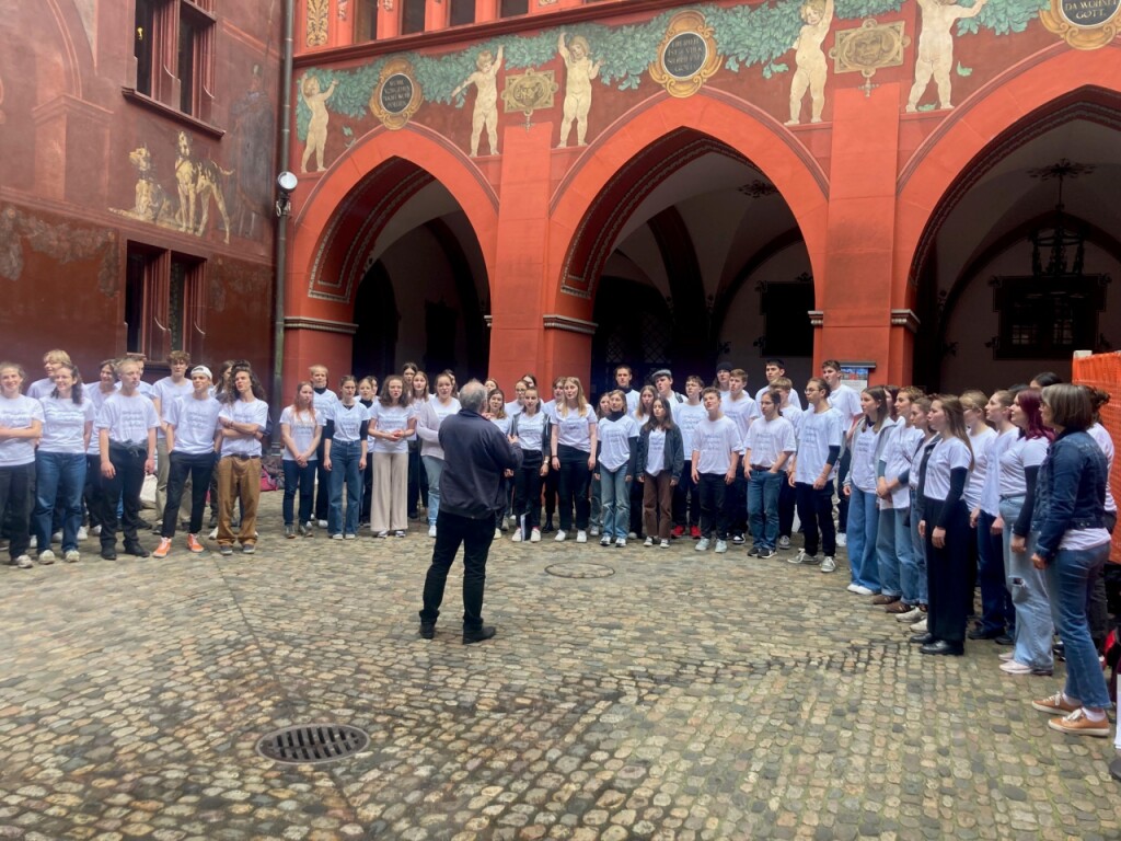 2&#8217;400 Mitwirkende aus 13 Ländern am Jugendchor-Festival in Basel