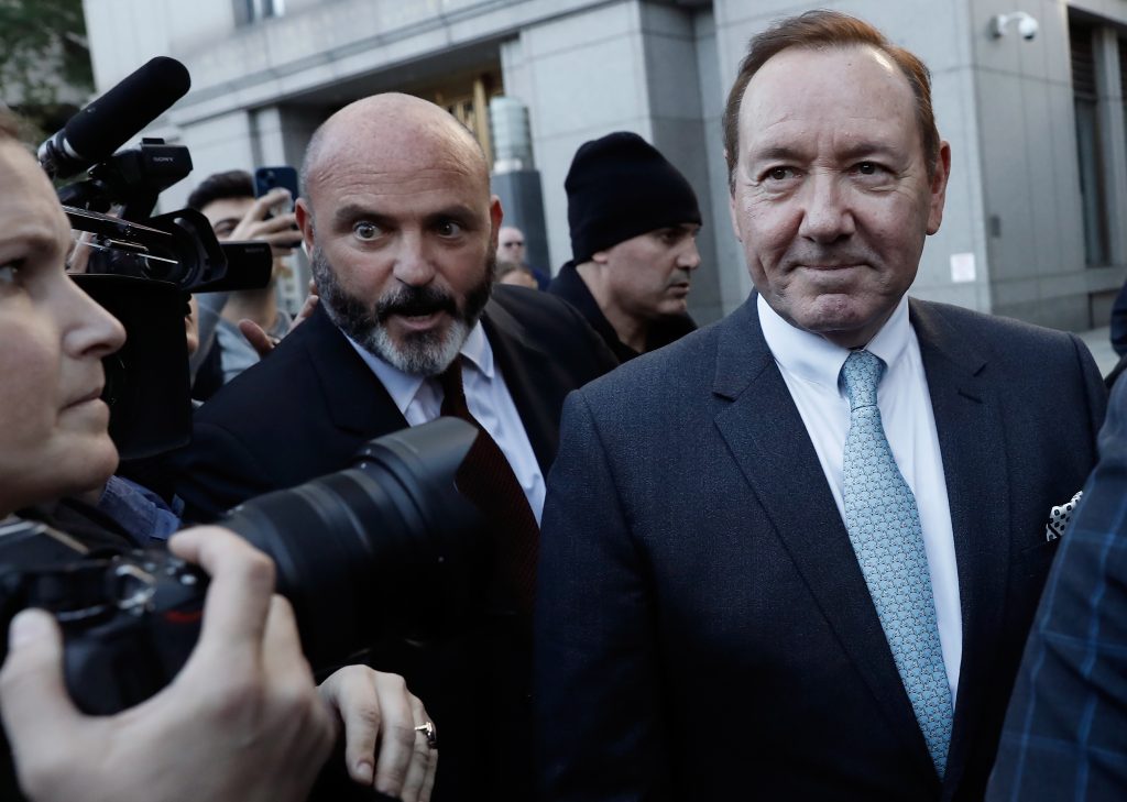 Kevin Spacey steht in London vor Gericht
