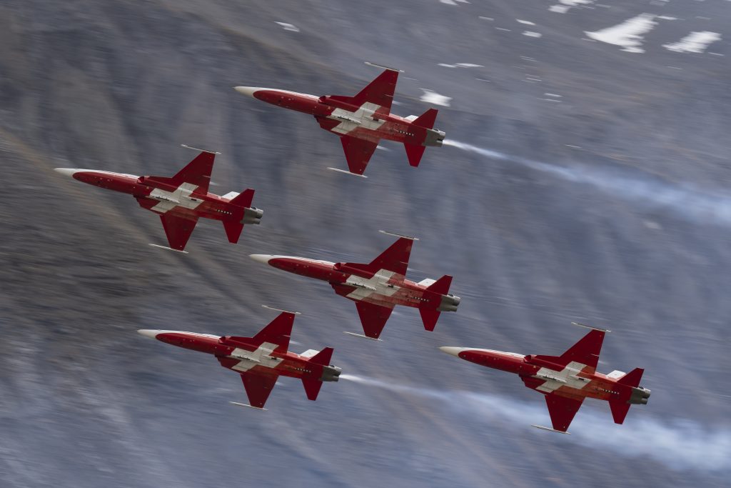 Vorfall bei Trainingsflug der Patrouille Suisse – keine Verletzten
