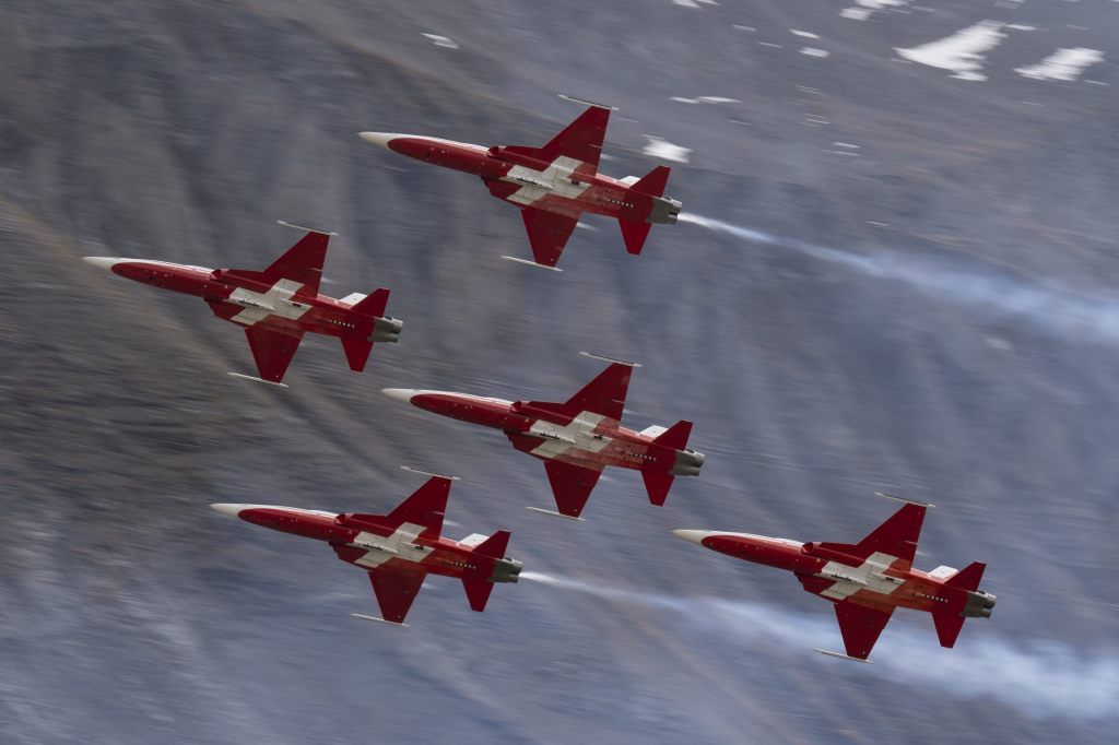 Vorfall bei Trainingsflug der Patrouille Suisse – keine Verletzten