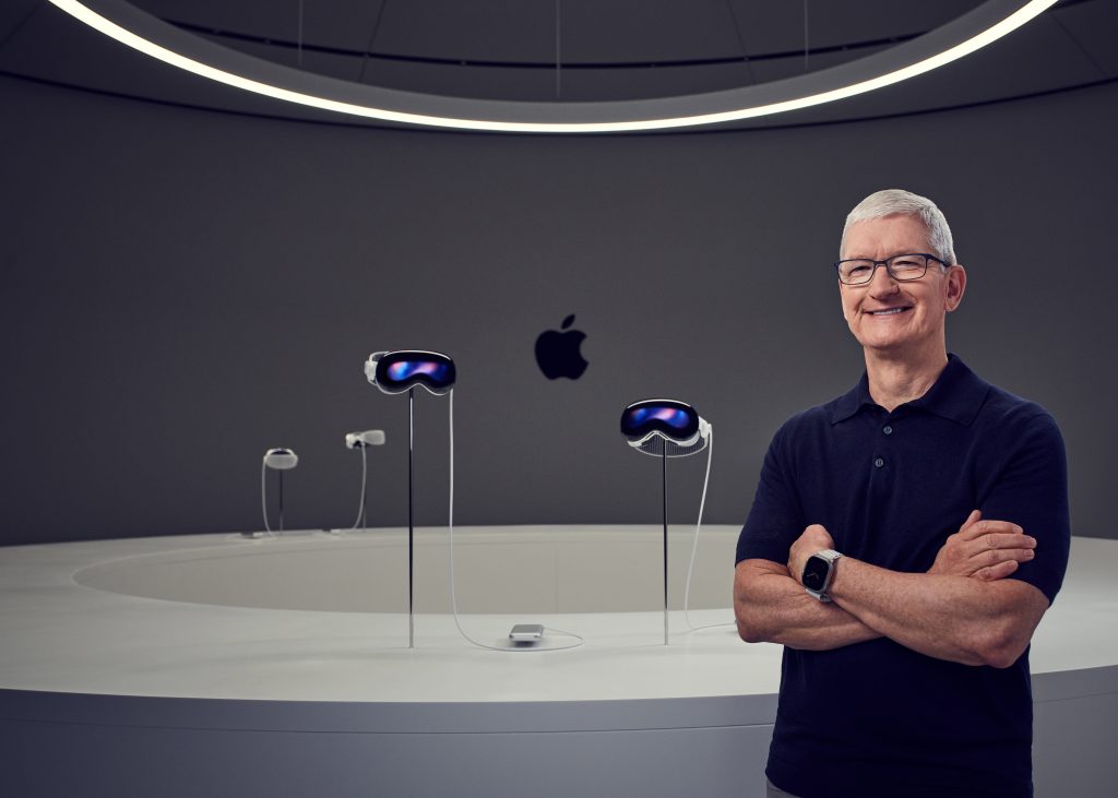 Apple stellt erste eigene VR-Brille vor